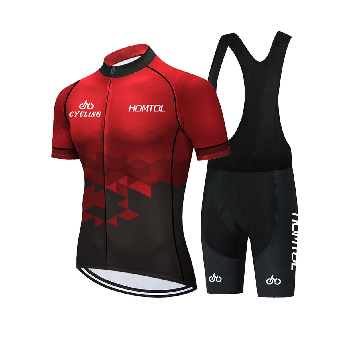 Cycling Jersey Set Men's Long Sleeve Short Sleeve Cycling Clothing Cycling Jersey Triathlon Suit Men's Bicycle Jerseys Breathable Elastic Quick Drying Jersey Cycling MTB