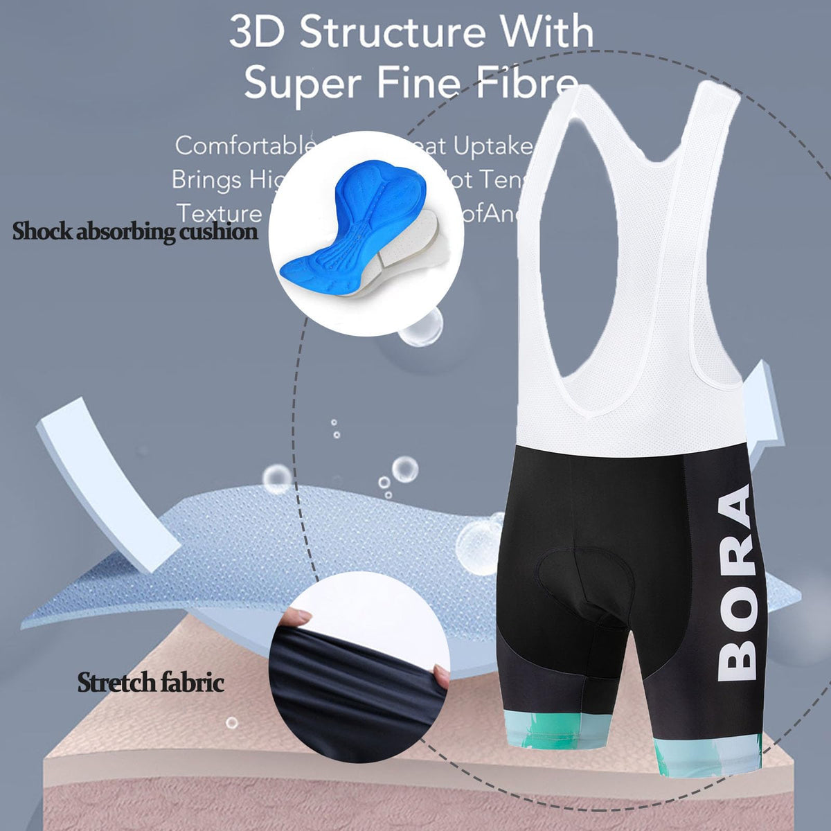 Road Bike Jersey Men's Short Sleeve Cycling Jersey Set Cycling Clothing Men's Bicycle Suit Cycling Clothing Cycling Shorts with 3D Gel Padded Shorts Cycling Jerseys