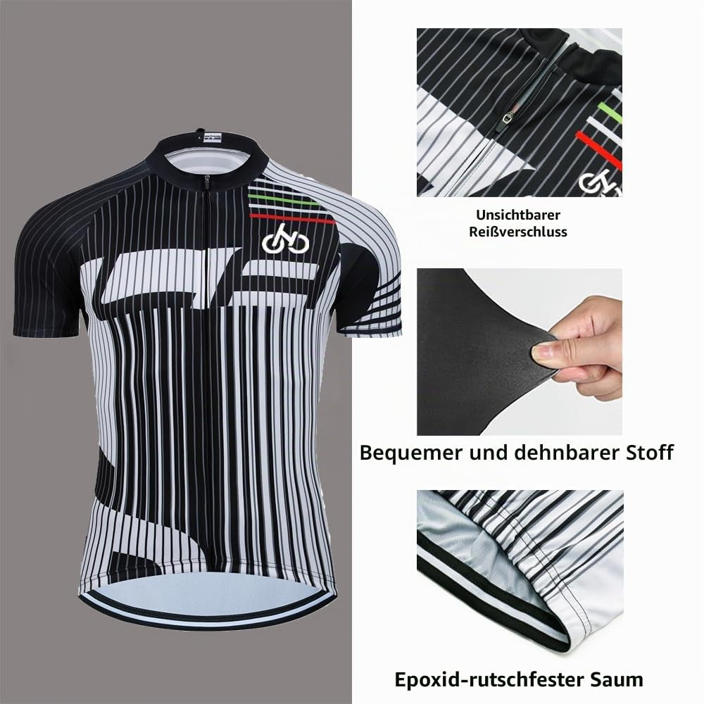 Men's Cycling Clothing Short Sleeve MTB Cycling Suits Cycling Shorts Cycling Jerseys with 3D Gel Padded Shorts
