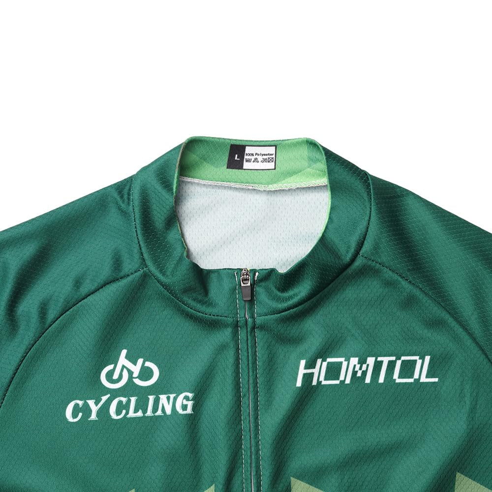 Cycling Jersey Set Men's Long Sleeve Short Sleeve Cycling Clothing Cycling Jersey Triathlon Suit Men's Bicycle Jerseys Breathable Elastic Quick Drying Jersey Cycling MTB