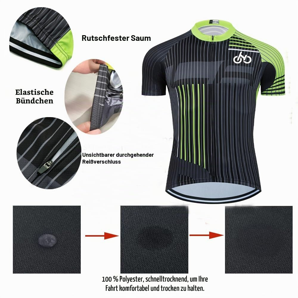 Men's Cycling Clothing Short Sleeve MTB Cycling Suits Cycling Shorts Cycling Jerseys with 3D Gel Padded Shorts