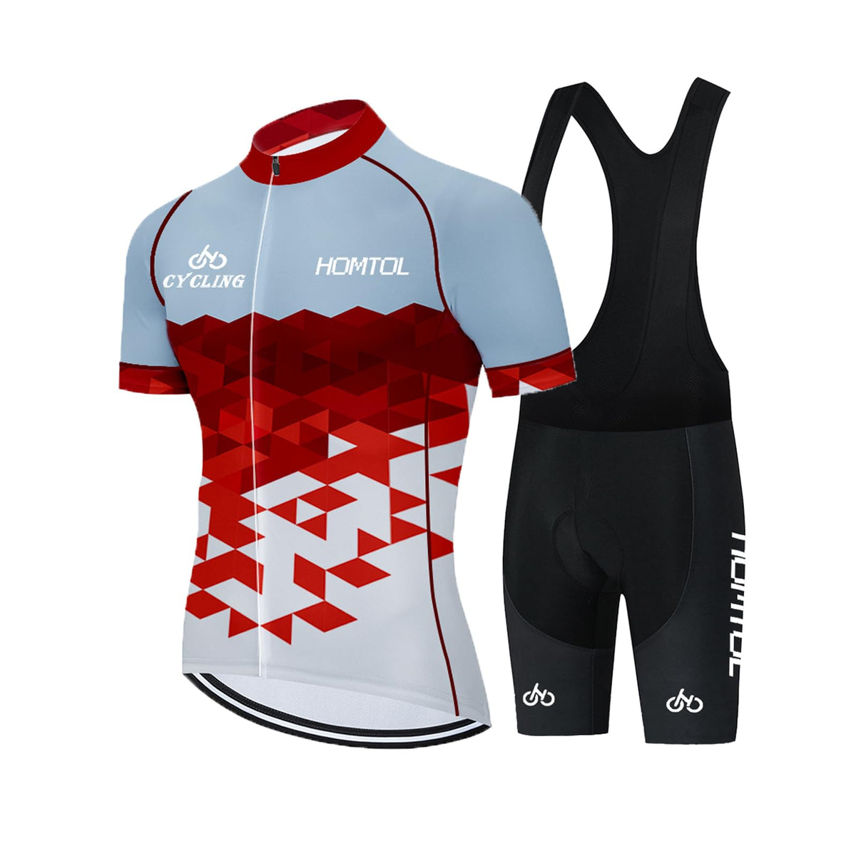 Cycling Jersey Set Men's Long Sleeve Short Sleeve Cycling Clothing Cycling Jersey Triathlon Suit Men's Bicycle Jerseys Breathable Elastic Quick Drying Jersey Cycling MTB