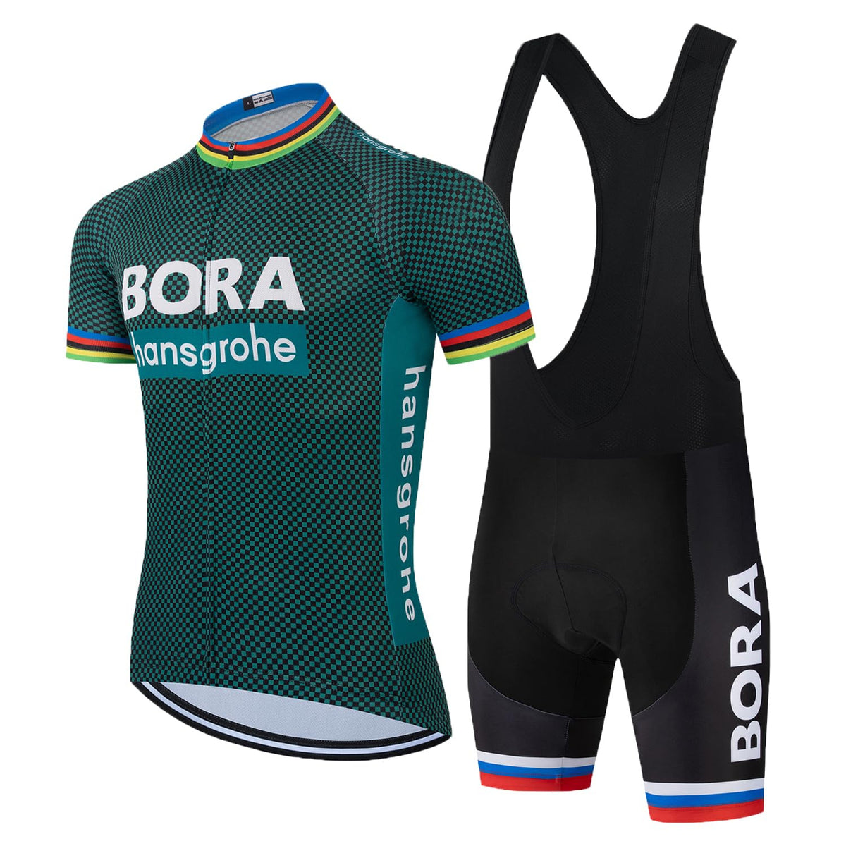 Road Bike Jersey Men's Short Sleeve Cycling Jersey Set Cycling Clothing Men's Bicycle Suit Cycling Clothing Cycling Shorts with 3D Gel Padded Shorts Cycling Jerseys