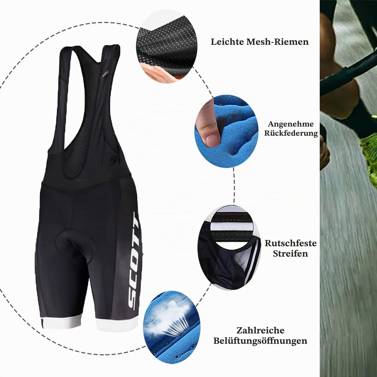 Men's Cycling Clothing Short Sleeve MTB Cycling Suits Cycling Shorts Cycling Jerseys with 3D Gel Padded Shorts