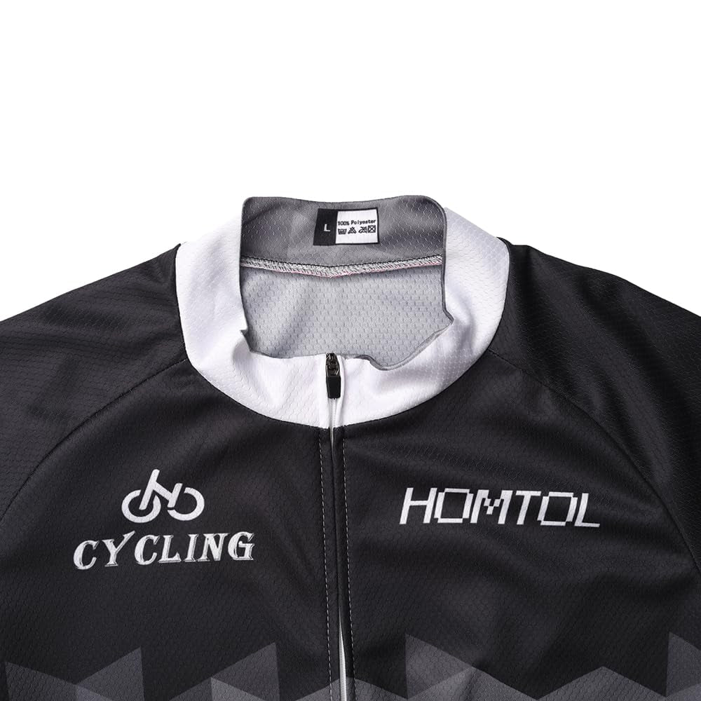 Cycling Jersey Set Men's Long Sleeve Short Sleeve Cycling Clothing Cycling Jersey Triathlon Suit Men's Bicycle Jerseys Breathable Elastic Quick Drying Jersey Cycling MTB